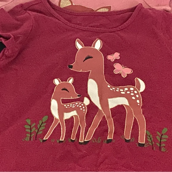 NWT TIGHTS & 3 PIECE OUTFIT- LEGGINGS AND 2 SHORT SLEEVE SHIRTS - Picture 2 of 3